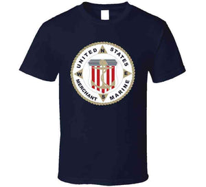 Usmm - United States Merchant Marine Emblem T Shirt