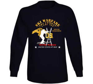 Sof - Usmc Special Operations - Ski Warfare - Ski Combat - Winter Warfare X 300 T Shirt