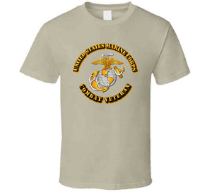 USMC - Combat Veteran T Shirt