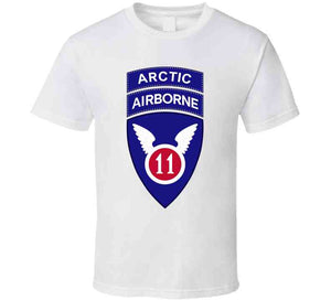 11th Airborne Division W Arctic Tab Wo Txt X 300 T Shirt