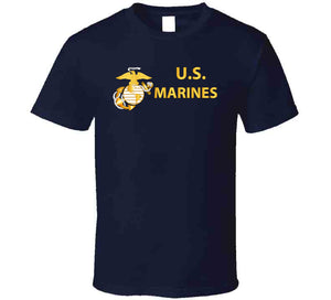 Emblem - USMC - EGA - US Marines T Shirt