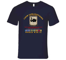 Load image into Gallery viewer, Army - 758th Tank Battalion, &quot;Tuskers&quot;, World War II with European Theater Service Ribbons - T Shirt, Premium and Hoodie
