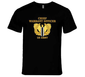 Army - Emblem - Warrant Officer 5 - Cw5 W Eagle - Us Army - T Shirt