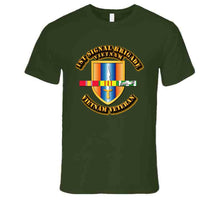 Load image into Gallery viewer, 1st Signal Brigade with Vietnam Service Ribbons - T Shirt, Premium and Hoodie
