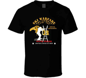 Sof - Usmc Special Operations - Ski Warfare - Ski Combat - Winter Warfare X 300 T Shirt