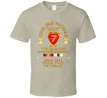 Load image into Gallery viewer, Usmc - Cold War Vet - 7th Marines W Cold Svc X 300 T Shirt
