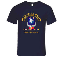 Load image into Gallery viewer, Special Operations Forces - Operation Rhino - Afghanistan - 160th Special Operations Aviation Regiment  With Service Ribbon T Shirt, Premium &amp; Hoodie
