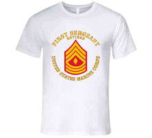 Load image into Gallery viewer, Usmc - First Sergeant - Retired X 300 T Shirt
