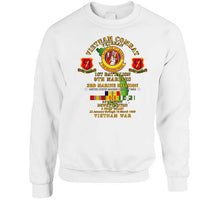 Load image into Gallery viewer, Usmc - 1st Bn 9th Marines - 3rd Mardiv - Operation Dewey Canyon W Vn Svc T Shirt
