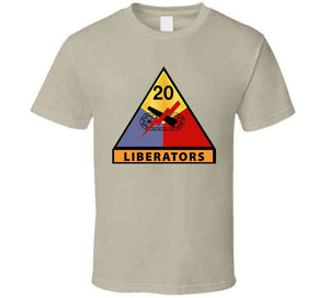 Army - 20th Armored Division, Liberators without Text - T Shirt, Premium and Hoodie