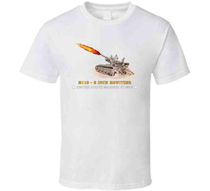 Usmc - M110 - 8 Inch - Crew Firing - Usmc At War - V1 T Shirt, Hoodie and Premium