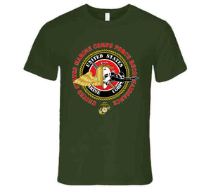 United States Marine Corps - Force Recon on USMC Seal - Tshirt