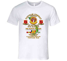 Load image into Gallery viewer, Usmc - 1st Bn 9th Marines - 3rd Mardiv - Operation Dewey Canyon W Vn Svc Hoodie
