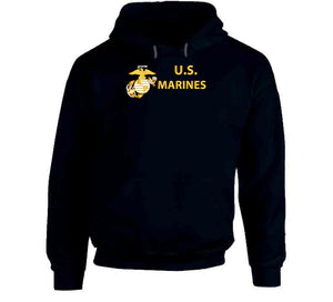 Emblem - USMC - EGA - US Marines T Shirt