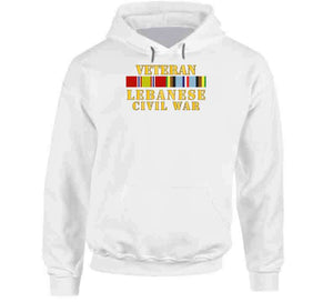 Usmc - Veteran Lebanese Civil War W  Exp Svc T Shirt