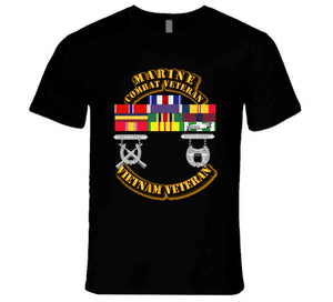 USMC - Mariine - VN - PH - CAR - PUC - Blk T Shirt