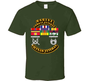 USMC - Mariine - VN - PH - CAR - PUC - Blk T Shirt