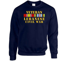 Load image into Gallery viewer, Usmc - Veteran Lebanese Civil War W  Exp Svc T Shirt
