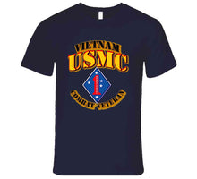 Load image into Gallery viewer, USMC - 1st Marine Division - Vietnam - Combat Vet T Shirt
