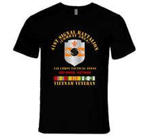 Load image into Gallery viewer, Army - 41st Signal Bn Combat Area Vn Vet W Svc Ribbon - Qui Nhonx 300 T Shirt
