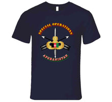 Load image into Gallery viewer, SOF - Special Operations - Afghanistan T Shirt
