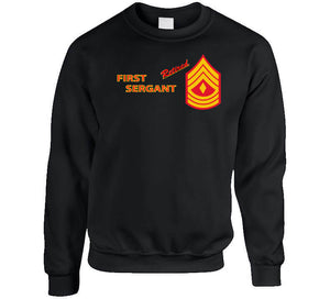 Usmc - E8 - First Sergeant (1sg) - Retired X 300 T Shirt