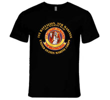 Load image into Gallery viewer, Usmc - 1st Bn 9th Marines - The Walking Dead T Shirt
