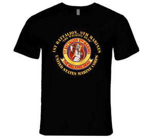 Usmc - 1st Bn 9th Marines - The Walking Dead T Shirt