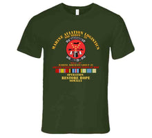 Load image into Gallery viewer, Usmc - Marine Aviation Logistics Squadron 39 - Mals 39 - Magicians -  Opn Restore Hope Solmalia W Svc T Shirt
