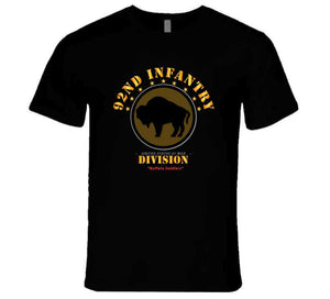 92nd Infantry Division - Buffalo Soldiers T Shirt, Premium and Hoodie