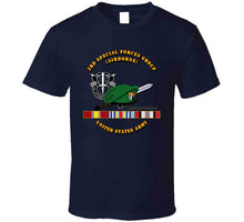 Load image into Gallery viewer, 3rd Special Forces Group with DUI, Beret,  and  Afghanistan Ribbons T Shirt
