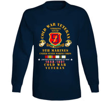 Load image into Gallery viewer, Usmc - Cold War Vet - 9th Marines W Cold Svc X 300 T Shirt
