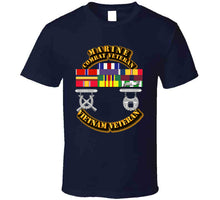 Load image into Gallery viewer, USMC - Mariine - VN - PH - CAR - PUC - Blk T Shirt
