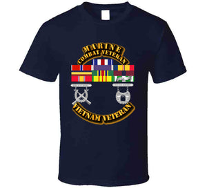 USMC - Mariine - VN - PH - CAR - PUC - Blk T Shirt