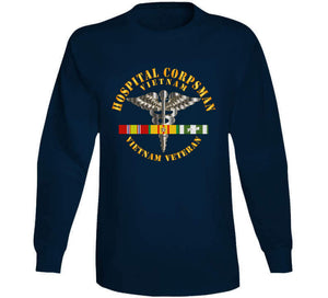 Navy - Hospital Corpsman W Vietnam Svc Ribbons X 300 Hoodie