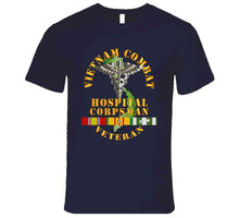 Load image into Gallery viewer, Usn  - Usmc - Vietnam Combat Veteran Hospital Corpsman  X 300 T Shirt
