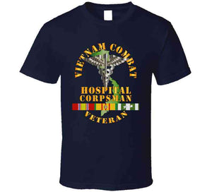 Usn  - Usmc - Vietnam Combat Veteran Hospital Corpsman  X 300 Long Sleeve T Shirt