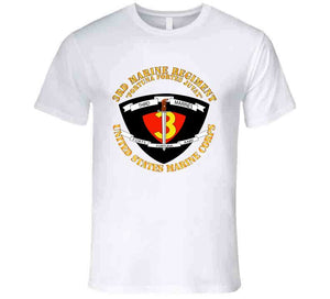 Usmc - 3rd Marine Regiment - Fortuna Fortes Juvat T Shirt