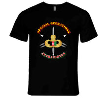 Load image into Gallery viewer, SOF - Special Operations - Afghanistan T Shirt
