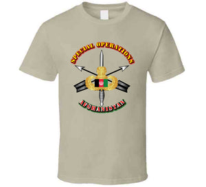 SOF - Special Operations - Afghanistan T Shirt