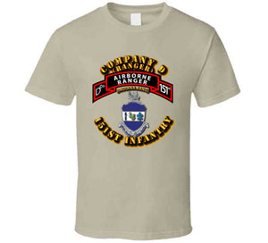 SOF - Co D - 151st Infantry - Ranger T Shirt