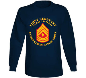 Usmc - First Sergeant - Combat Veteran X 300 T Shirt