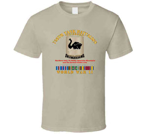 Army - 758th Tank Battalion, "Tuskers", World War II with European Theater Service Ribbons - T Shirt, Premium and Hoodie