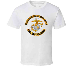 USMC - Combat Veteran T Shirt