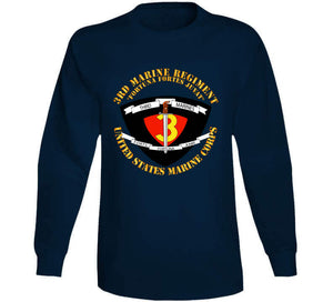 Usmc - 3rd Marine Regiment - Fortuna Fortes Juvat T Shirt