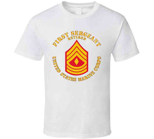 Usmc - First Sergeant - Retired X 300 T Shirt