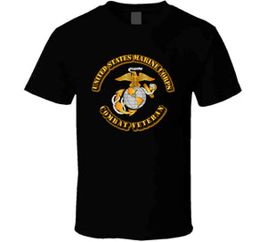 USMC - Combat Veteran T Shirt