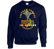 Load image into Gallery viewer, Usn  - Usmc - Vietnam Combat Veteran Hospital Corpsman  X 300 Hoodie
