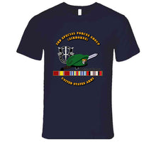 Load image into Gallery viewer, 3rd Special Forces Group with DUI, Beret,  and  Afghanistan Ribbons T Shirt
