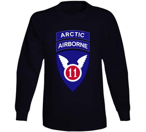 11th Airborne Division W Arctic Tab Wo Txt X 300 T Shirt